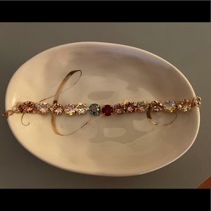 Merlot Sworvski Crystal Bracelet